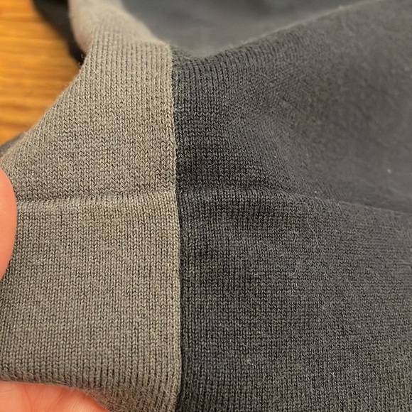 INC men’s Pima cotton blend zip up knit lightweight sweater mock turtleneck SM - Picture 11 of 12